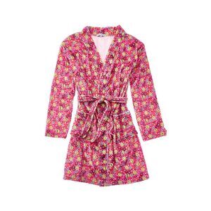 Preppy Goose Girls Plush Bathrobe, Pink